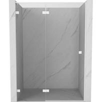 Dušo durys Mexen Lunar L, kairė, 135 cm, transparent/white