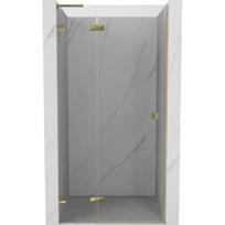 Dušo durys Mexen Lunar L, kairė, 75 cm, transparent/gold