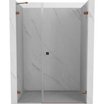 Dušo durys Mexen Lunar-B, dešinė, 120 cm, transparent/rose gold