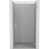 Dušo durys Mexen Lunar-B, dešinė, 80 cm, transparent/brushed nickel