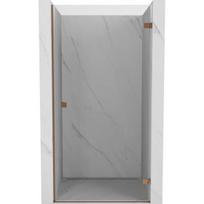 Dušo durys Mexen Lunar-B, dešinė, 85 cm, transparent/rose gold