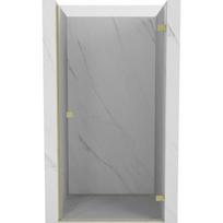 Dušo durys Mexen Lunar-B, dešinė, 95 cm, transparent/brushed gold