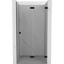 Dušo durys Mexen Lunar-F, sulankstomos, dešinė, 95 cm, transparent/black