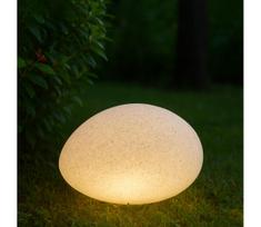 Lauko dekoratyvinis šviestuvas LUMISTONE 1xE27/15W/230V IP65, Ø 26,5 cm