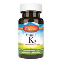 Vitaminas K2 MK-7, 90 mcg - 60 minkštųjų kapsulių