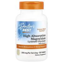 Didelės absorbcijos magnis, 200 mg - 120 tablečių