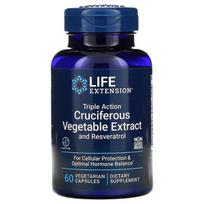 Triple Action Cruciferous Vegetable Extract with Resveratrol - 60 vcaps