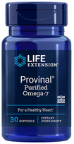 Provinal išgrynintas Omega-7 - 30 minkštųjų kapsulių