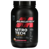 Nitro-Tech 100% Whey Gold, Strawberry Shortcake - 1020g