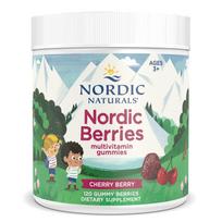 „Nordic Berries“ multivitaminai su vyšnių ir uogų ekstraktu – 120 guminukų