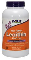 Lecitinas, 1200 mg Be GMO - 200 minkštųjų kapsulių