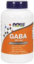 GABA su vitaminu B6, 500 mg - 200 v kapsulių
