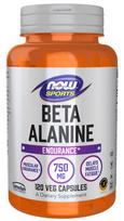 Beta-alaninas, 750 mg - 120 kapsulių