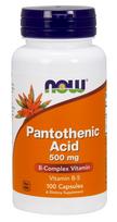 Pantoteno rūgštis, 500 mg - 100 kapsulių
