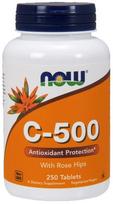 Vitaminas C-500 su erškėtuogėmis - 250 tablečių