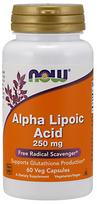 Alfa lipoinė rūgštis, 250 mg - 60 v kapsulių