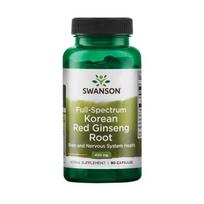 Viso spektro korėjietiško raudonojo ženšenio šaknis, 400 mg - 90 kapsulių