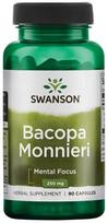 Bacopa Monnieri, 250 mg - 90 kapsulių