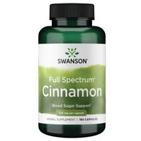 Plataus spektro cinamonas, 375 mg - 180 kapsulių