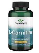L-karnitinas, 500 mg – 100 tablečių