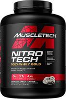 Nitro-Tech 100% išrūgų aukso, sausainių ir grietinėlės skonio – 2270 g