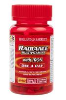Radiance Multi Vitamins & Iron One a Day - 240 tablets