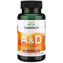 Vitaminai A ir D - 250 minkštųjų kapsulių