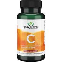 Vitaminas C su erškėtuogių ekstraktu, 500 mg - 100 kapsulių