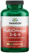 „MultiOmega 3-6-9“ – linų sėmenų, agurklių ir žuvų taukai – 120 minkštųjų kapsulių