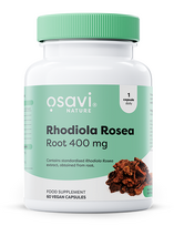 Rhodiola Rosea šaknis, 400 mg - 60 veganiškų kapsulių