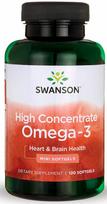 Didelės koncentracijos Omega-3 - 120 minkštųjų kapsulių