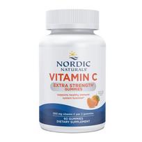 Vitamino C ypač stiprūs guminukai, mandarinų skonio - 60 guminukų