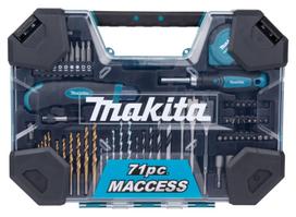 MACCESS antgalių rinkinys 71 vnt. MAKITA E-22589