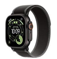Apple Watch Ultra 3 GPS + Cellular 49mm Black Titanium Case with Black/Charcoal Trail Loop - M/L