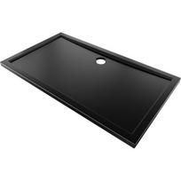 Dušo padėklas Mexen Flow Slim, stačiakampis, 75 x 140 cm, Black matt
