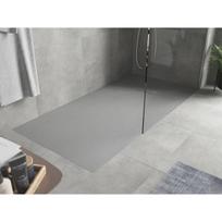 Stačiakampis dušo padėklas Mexen Hugo SMC, 180 x 80 cm, Grey