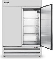 Hendi "Kitchen Line" 2 durų nerūdijančio plieno šaldymo spinta GN2/1 420W 1300L