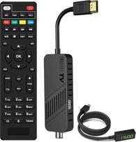 LEYF DVB-T2 imtuvas, Full HD 1080P HDMI TV Stick, paslėptas už televizoriaus, skaitmeninis ekranas, H265 HEVC pagrindinis 10 bitų, 2-in-1 universalus nuotolinio valdymo pultas, USB