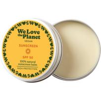 We Love The Planet Sunscreen Balm SPF 50 apsauginis balzamas nuo saulės, 35 g
