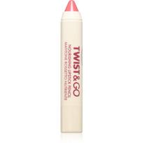 puroBIO Cosmetics Twist&Go maitinamieji lūpų dažai pieštukas atspalvis Universal Pink 2.9 g