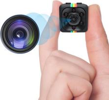 Skaitmeninis fotoaparatas Compact digital cameras,DZFtech Mini Hidden Camera - HD 1080P Wireless Nanny Cam with Motion Detection Night Vision,
