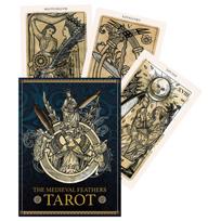 Viduramžių Plunksnos Taro kortos – Blue Angel, 80 kortų rinkinys