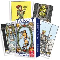 A. E. Waite Taro Mėlynas leidimas – 78 kortos, portugalų versija, AGM