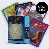 Psychic Tarot kišeninės orakulo kortos su vadovu – 65 kortų, Hay House