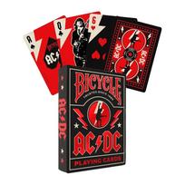 Bicycle AC/DC pokerio kortos – kolekcinės, triukams ir žaidimams