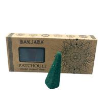 Banjara Patchouli piramidės formos smilkymo kūgiai | Ancient Wisdom