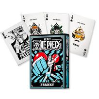 One Piece Franky žaidimo kortos – kolekcinė pokerio kaladė fanams licencijuota