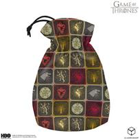 Sostų karai kauliukų maišelis su Westeros herbais, RPG – Q Workshop