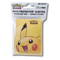 Pikachu Pokémon apsauginės kortų įmautės 66x91, 65 vnt | Ultra PRO