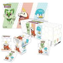 Pokémon Paldea starterių rinkinys – kilimėlis, įmautės, Deck Box | Ultra PRO